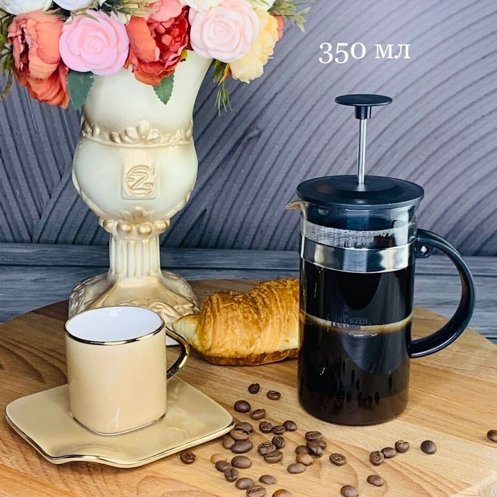 Lenardi 139-010 Френч-пресс 350мл. в под.уп.(х24)Стекло