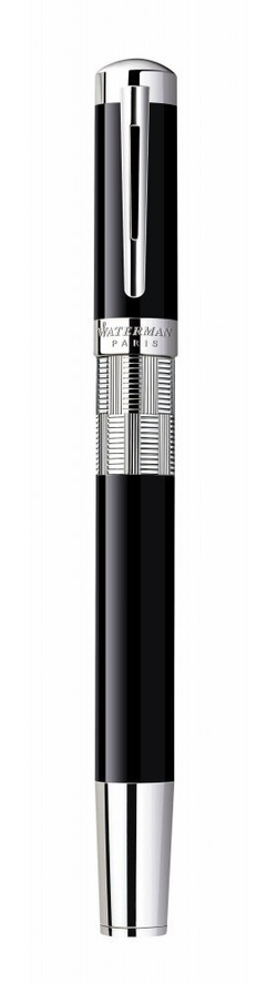 Перьевая ручка  Waterman Elegance, цвет: Black ST, перо: F