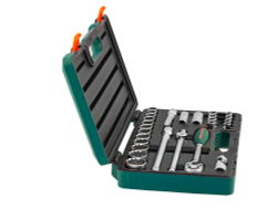 S68H4127S Набор головок торцевых 1/2"DR Super Tech, 27 предметов