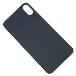 Задняя крышка для Apple iPhone X Серый (широкий вырез под камеру) - Премиум