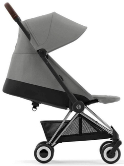 Коляска Cybex Coya Chrome Frame Cloud G i-Size Lava Grey 2 в 1 Mirage Grey с дождевиком