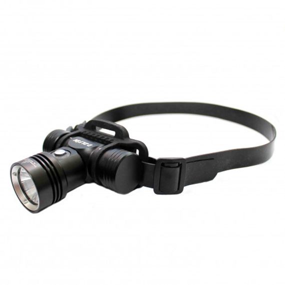 Фонарь налобный DELFiN H1 1200 lm теплый свет