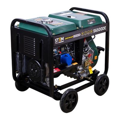 Дизельный генератор (6.5 кВт) STEM Techno S6500DE