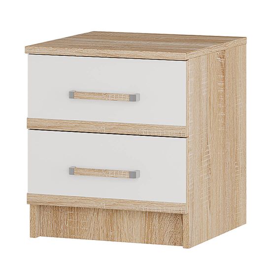 Сакура bts Тумба (2шт.) дуб сонома/белый, СП