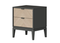 Тумба прикроватная Fjord 2 ящика (темно-серый)