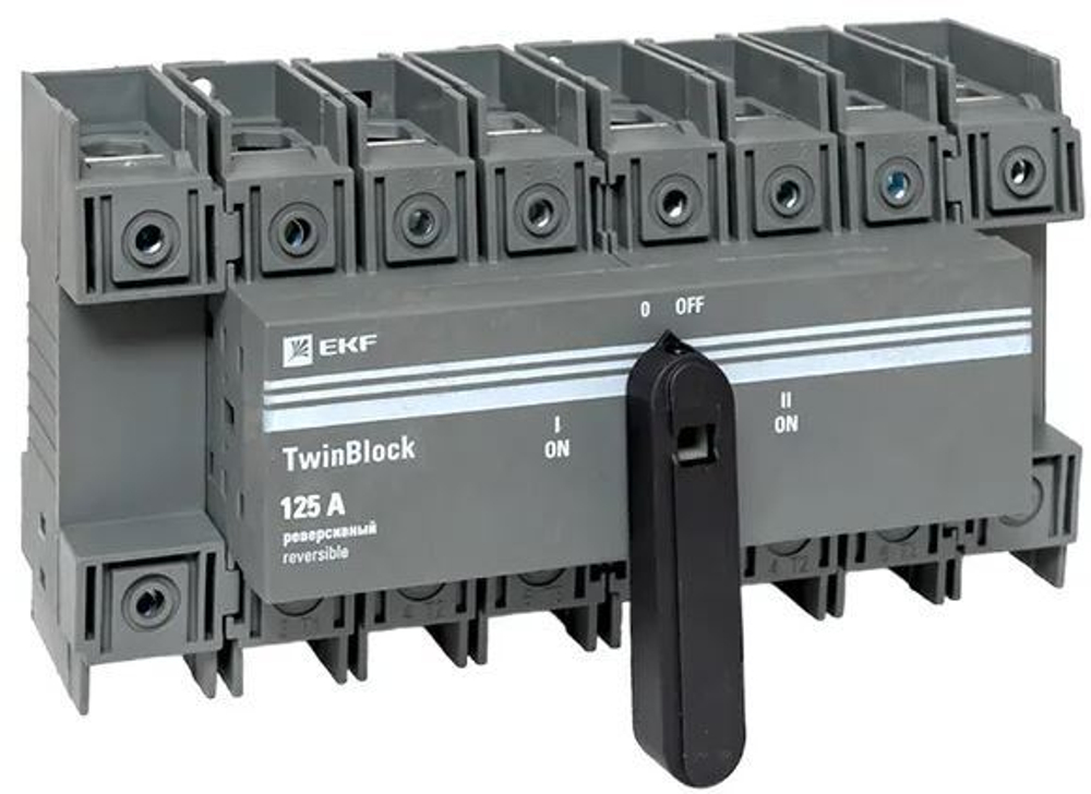 Рубильник  EKF tb-s-125-4p-rev