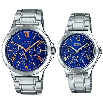 Парные часы Casio Standard: MTP-V300D-2A и LTP-V300D-2A2