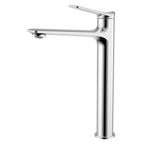 Смеситель д/раковины высокий без донного клапана, хром  17320