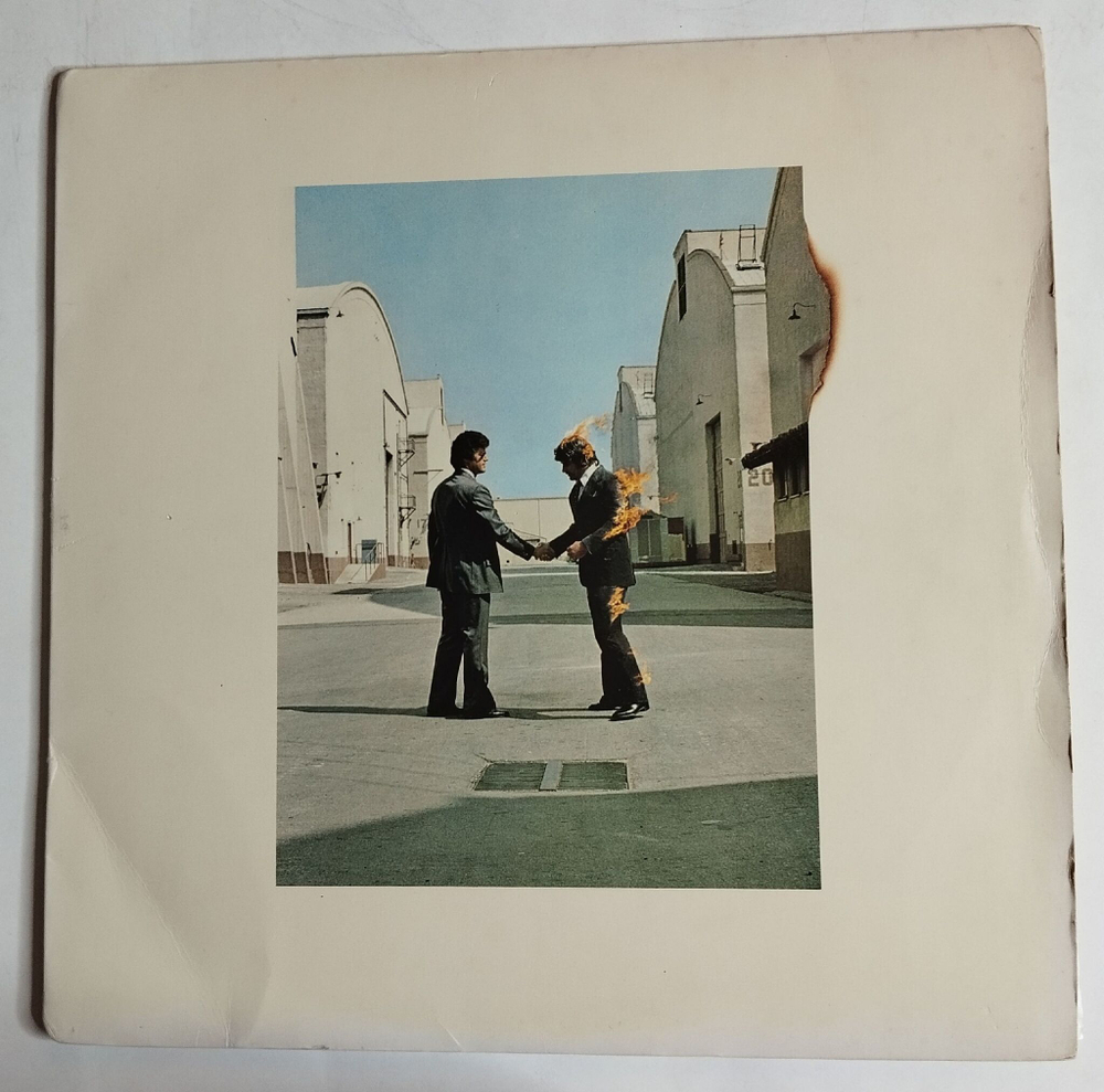 Винтажная виниловая пластинка LP Pink Floyd Wish You Were Here (Japan 1975) (No Obi, Poster)