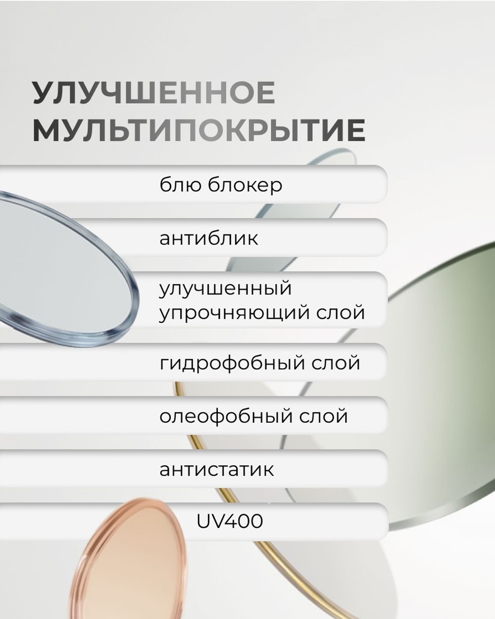 Линза IG 1.6 Blue Light Blocker с защитой от синего света