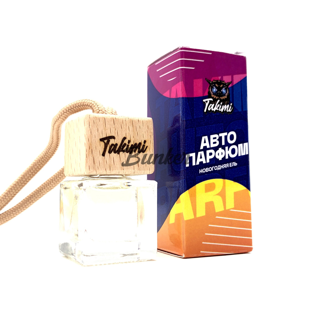 Ароматизатор Takimi Wood, Новогодняя Ель, шт.