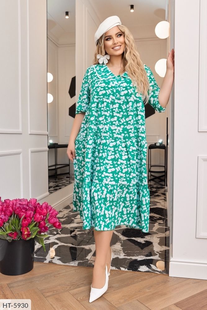 Платье HT-5929 Фабрика Моды Платье HT-5929 Фабрика Моды