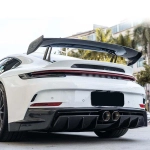 Карбоновый задний диффузор для PORSCHE 911 992.1 GT3 2019–2025
