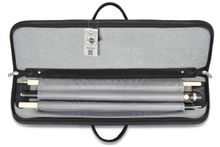 Чехол на 3-х составной кий Милан (коричнево-оранжевый)