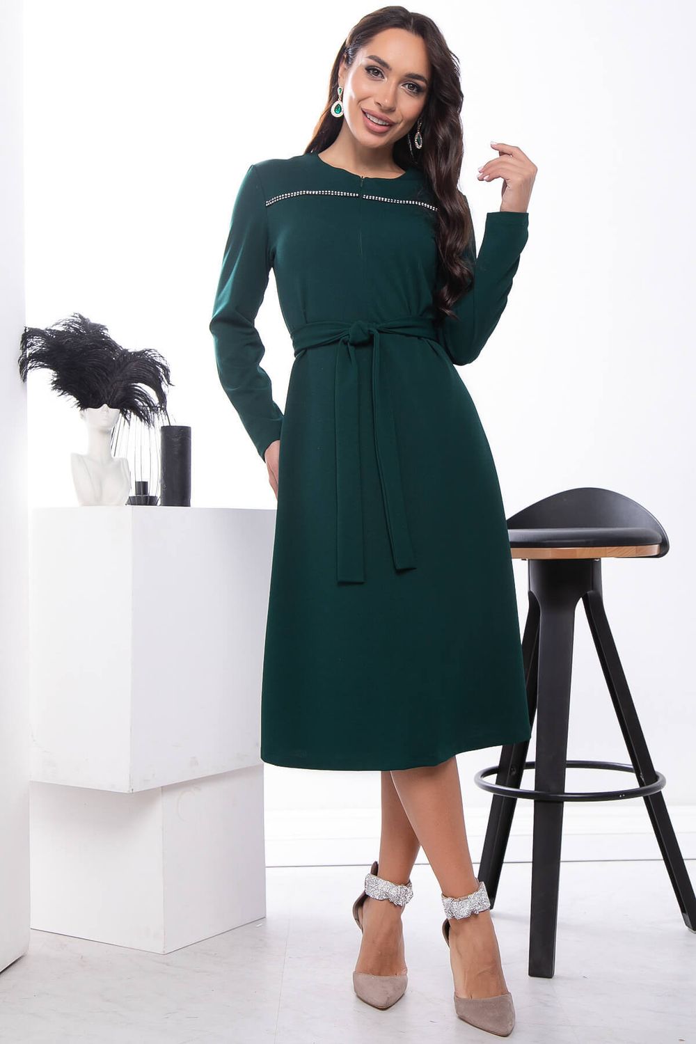 Платье "Розмари" (грин) П7564 LT Collection