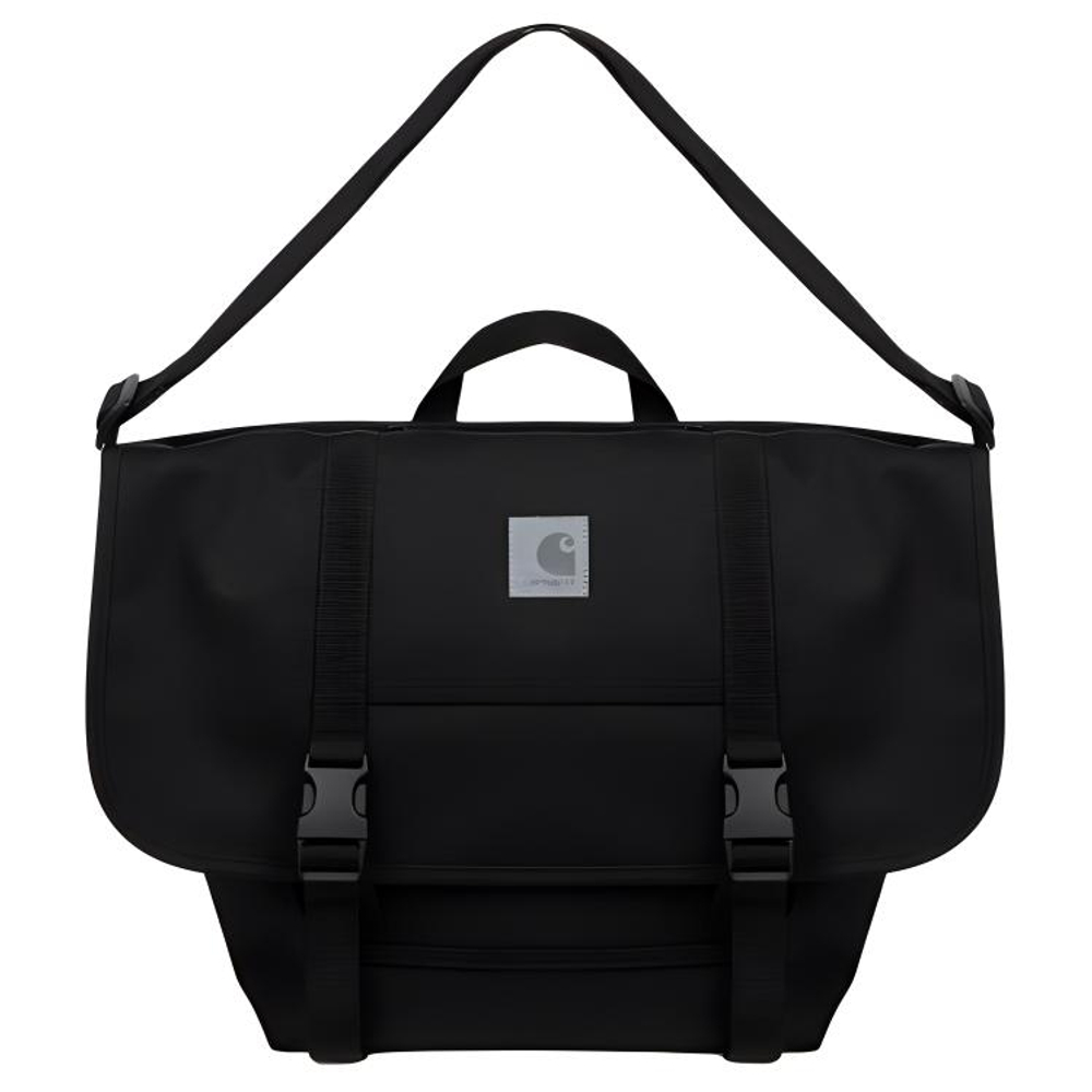 Carhartt WIP Nylon Messenger Bag, Crossbody Bag, Shoulder Bag Regular Unisex Black