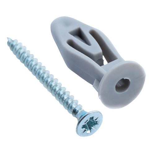 ДЮБЕЛЬ СТРОЙБАТ Д/ГИПСОКАРТОНА С ШУРУПАМИ 8Х28 50ШТ 269021