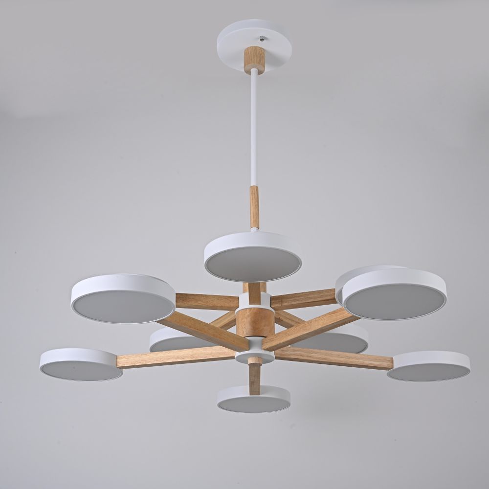 Люстра на штанге TURNA DBL L10 White