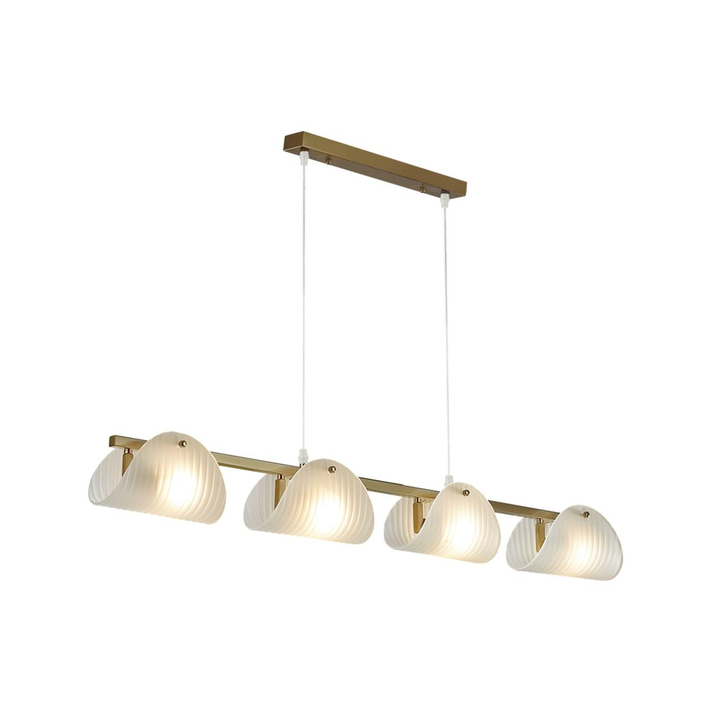 6571/4C NEOCLASSI LN26 193 медный/белый/металл/стекло Люстра потолочная E14 4*60W 220V FIORO