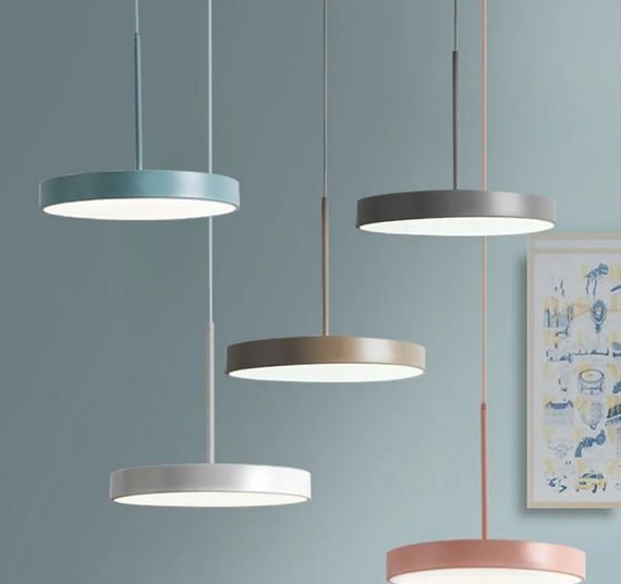 Подвесной светодиодный светильник Imperium Loft Turna One D40 Gray 183488-26