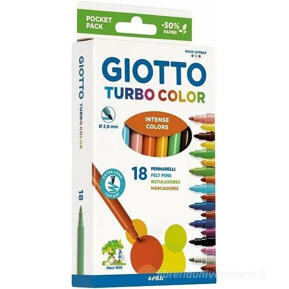Pennarelli Giotto Turbo a 18