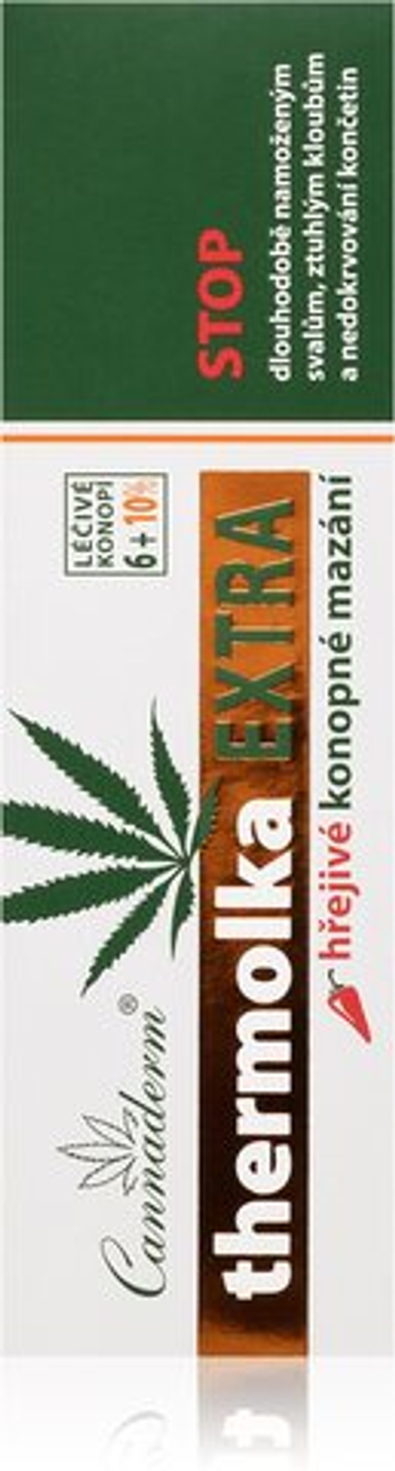 Cannaderm Thermolka Extra - согревающий крем для массажа /   150  ml  / GTIN 8594059736482