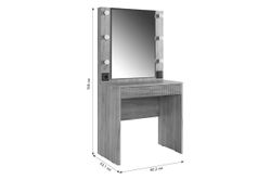 Трюмо Адам (дуб крафт золотой), Мебельсон