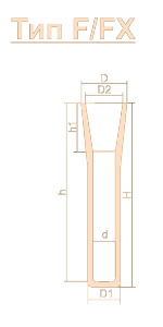 Изложница FA 122 L1