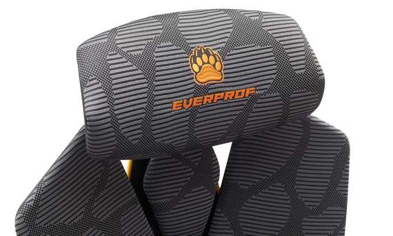 Стул для геймера Everprof Tiger Сетка Серый