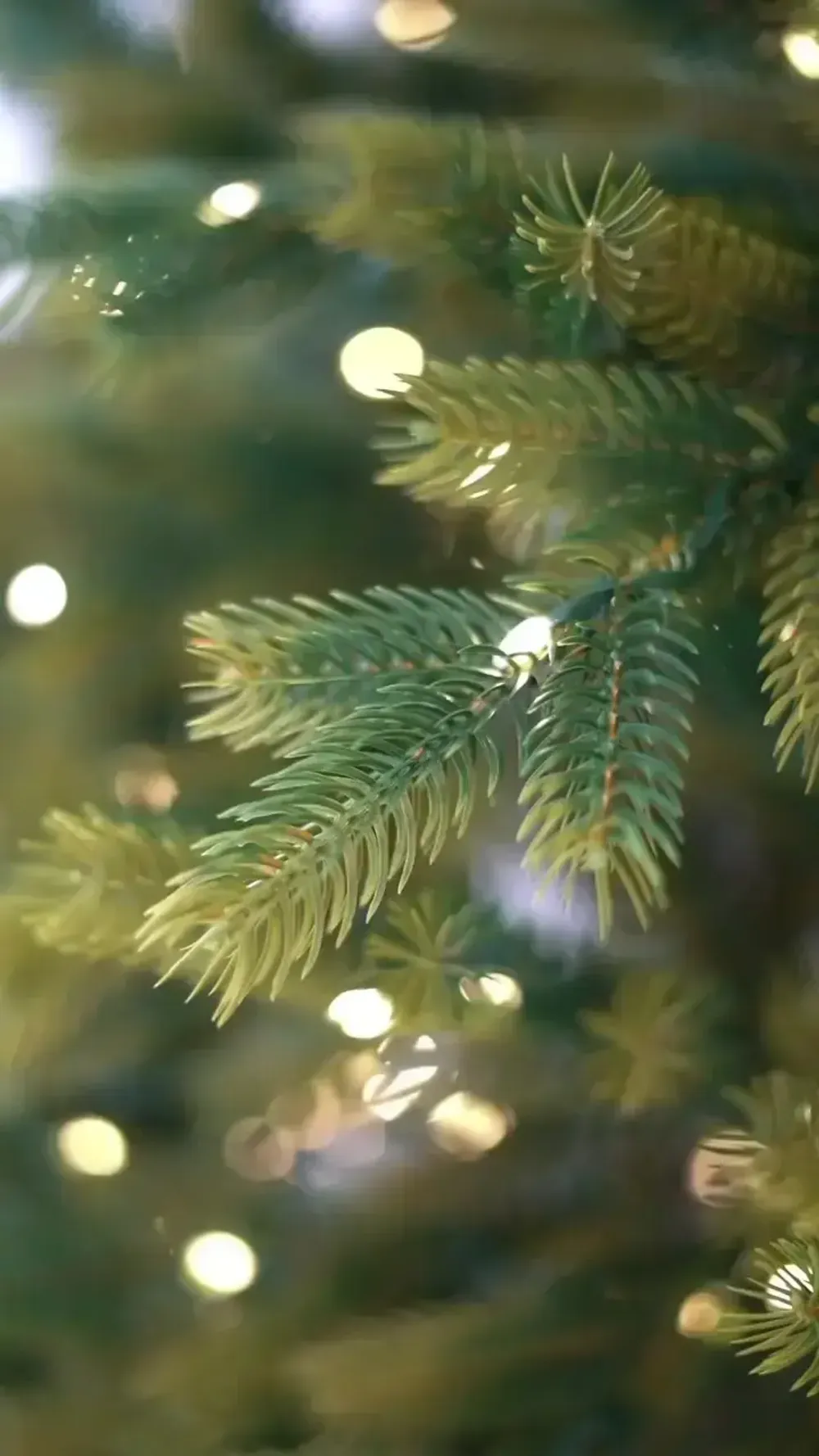 Елка с гирляндой «Эрмитажная» (Литая хвоя) 270 см / 2,7 м