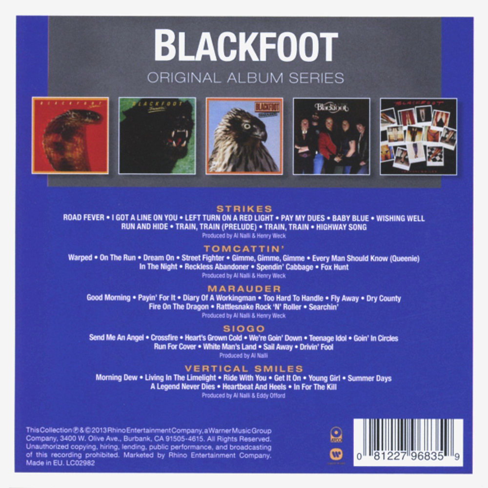 Blackfoot / Original Album Series (5CD)
