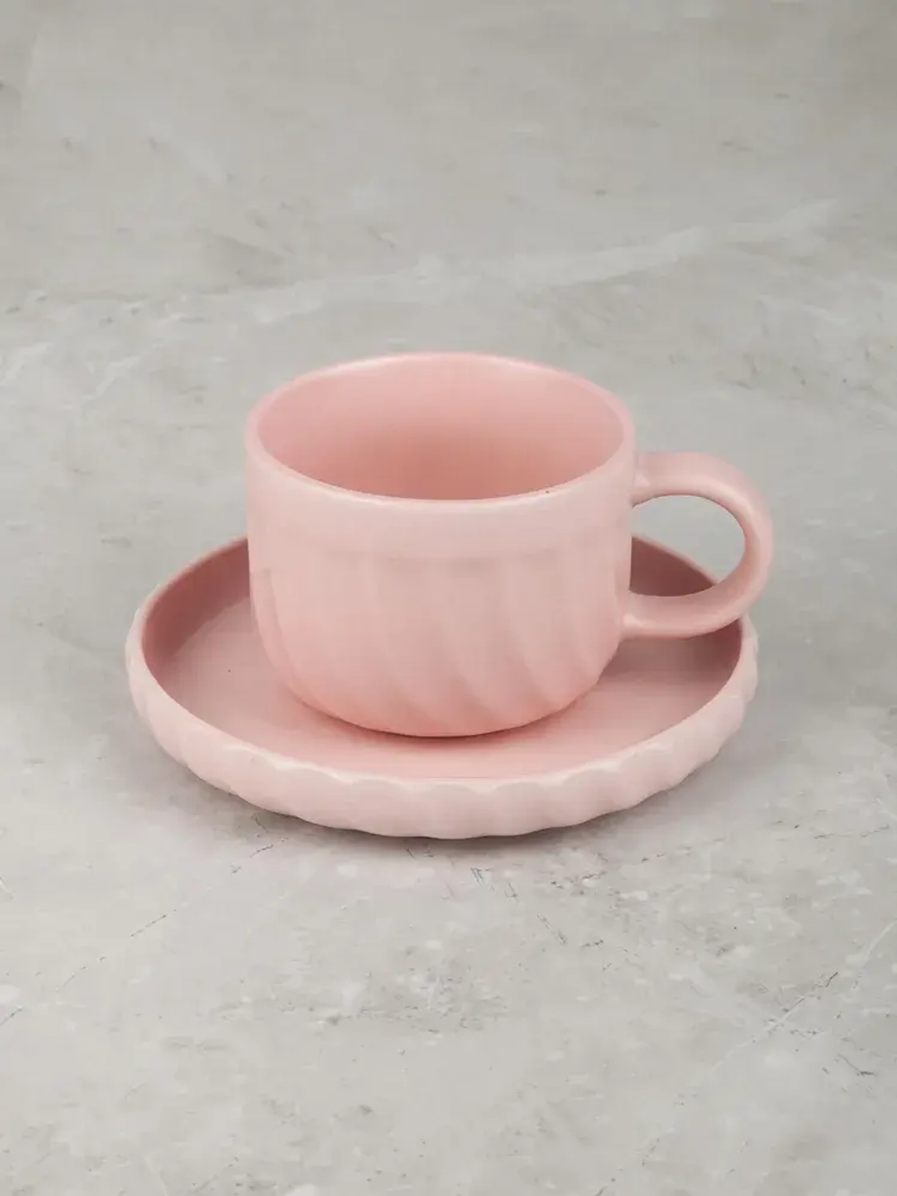 "Elegant Pink" Чайная пара 300мл, в п.у.