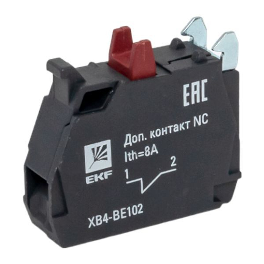 Контакт дополнительный NC красн. PROxima EKF XB4-BE102