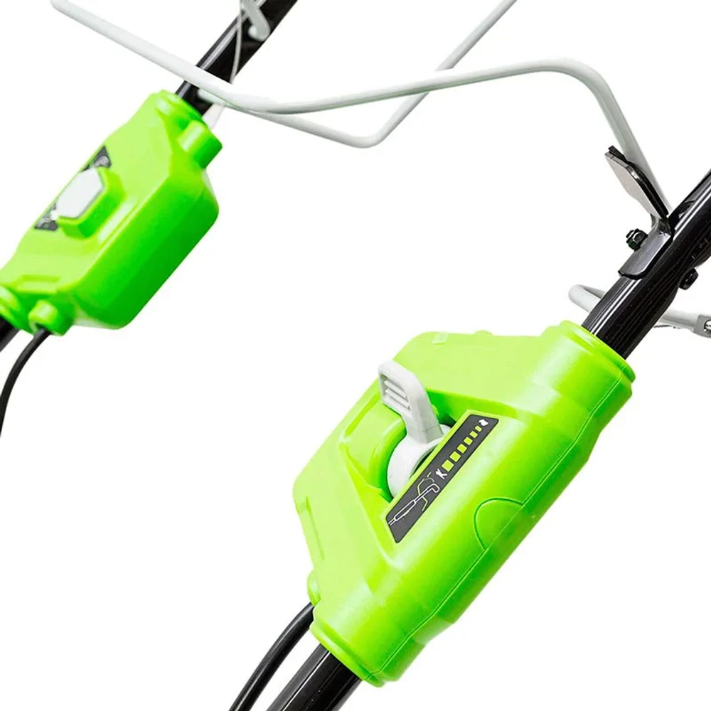 Газонокосилка аккумуляторная Greenworks GD40LM46SP 40В (1 x 4 Ач, ЗУ) нож 46 см, 2506807UB