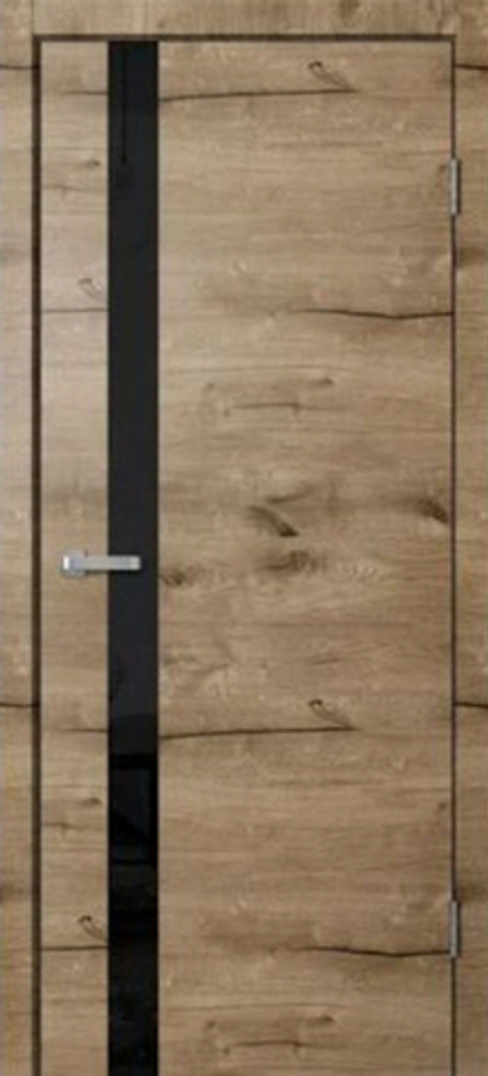 Дверь межкомнатная F 01 (дуб пацифик)