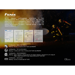 Фонарь Fenix WF11E