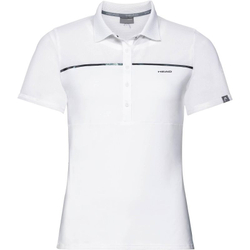 Женское поло Head Performance Polo Shirt W - белый