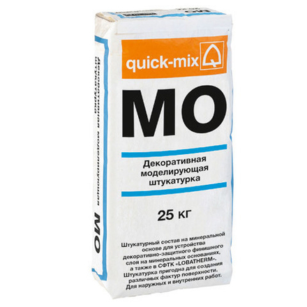 Quick-Mix МО - Декоративная моделирующая штукатурка, 25 кг