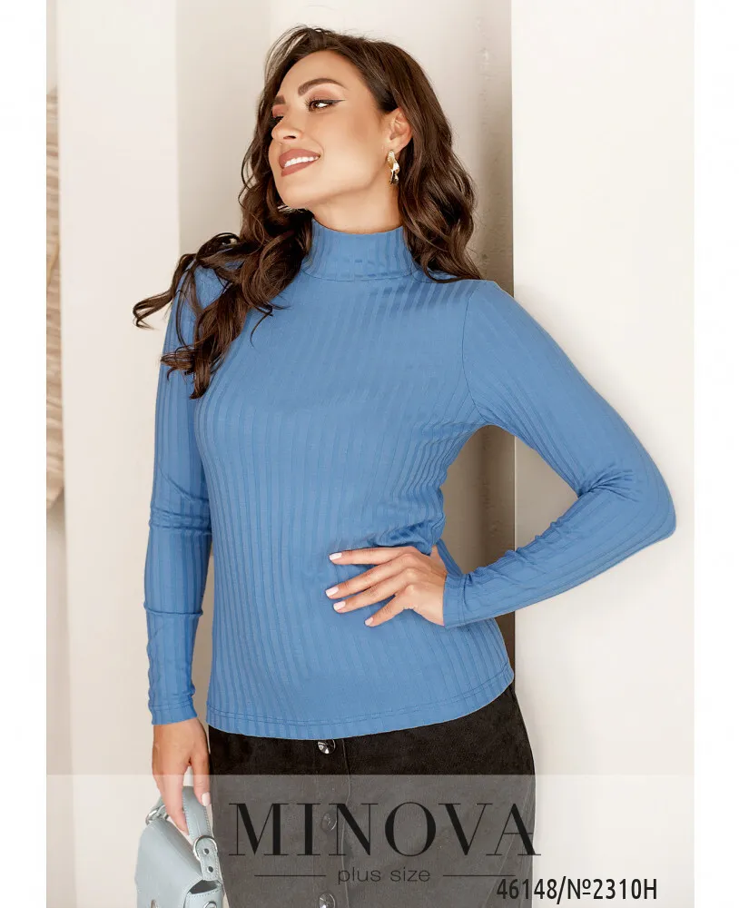 Водолазка 2310Н-голубой Minova