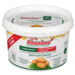 Концентрат на 500 л. ЭКО удобрение для картофеля из торфа на основе гуминовых кислот, в пасте, т.м. «Находка», Пластиковое ведро - 0,5 кг.