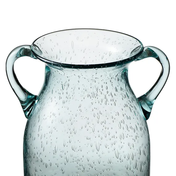 Ваза для цветов flowi, 25 см, голубая