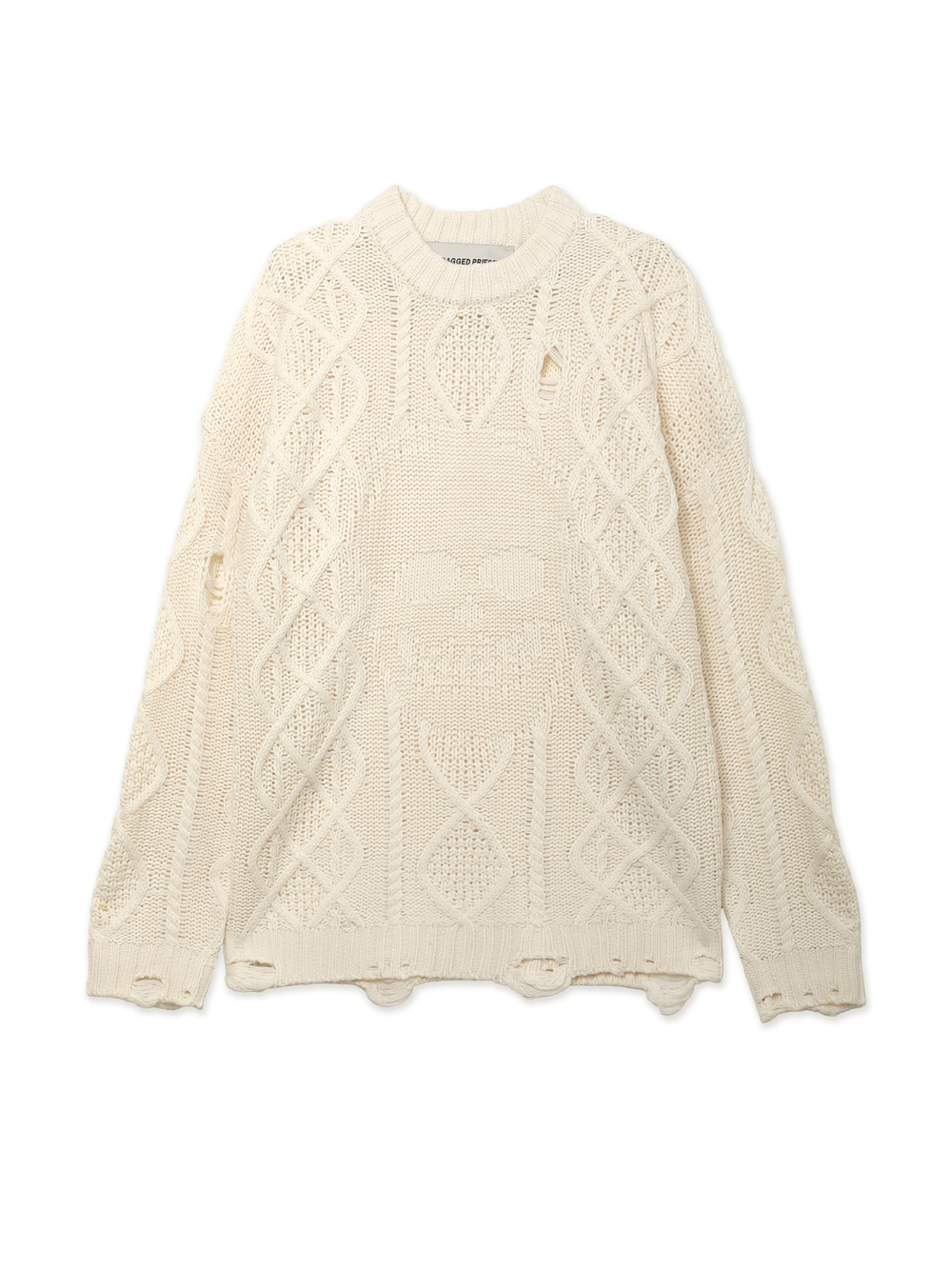 Свитер Вязаный (Round-neck) Skull Cable Knit