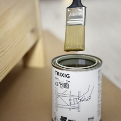 IKEA TRIXIG  (ИКЕА ТРИКСИГ)  -  Масло для дерева для внутренних работ, 500 мл