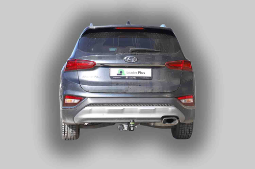 Фаркоп с унив. электрикой Smart для HYUNDAI SANTA FE IV (TM) 2018 - 2020  ( ШАР ВСТАВКА 50*50 ) арт.H230-E
