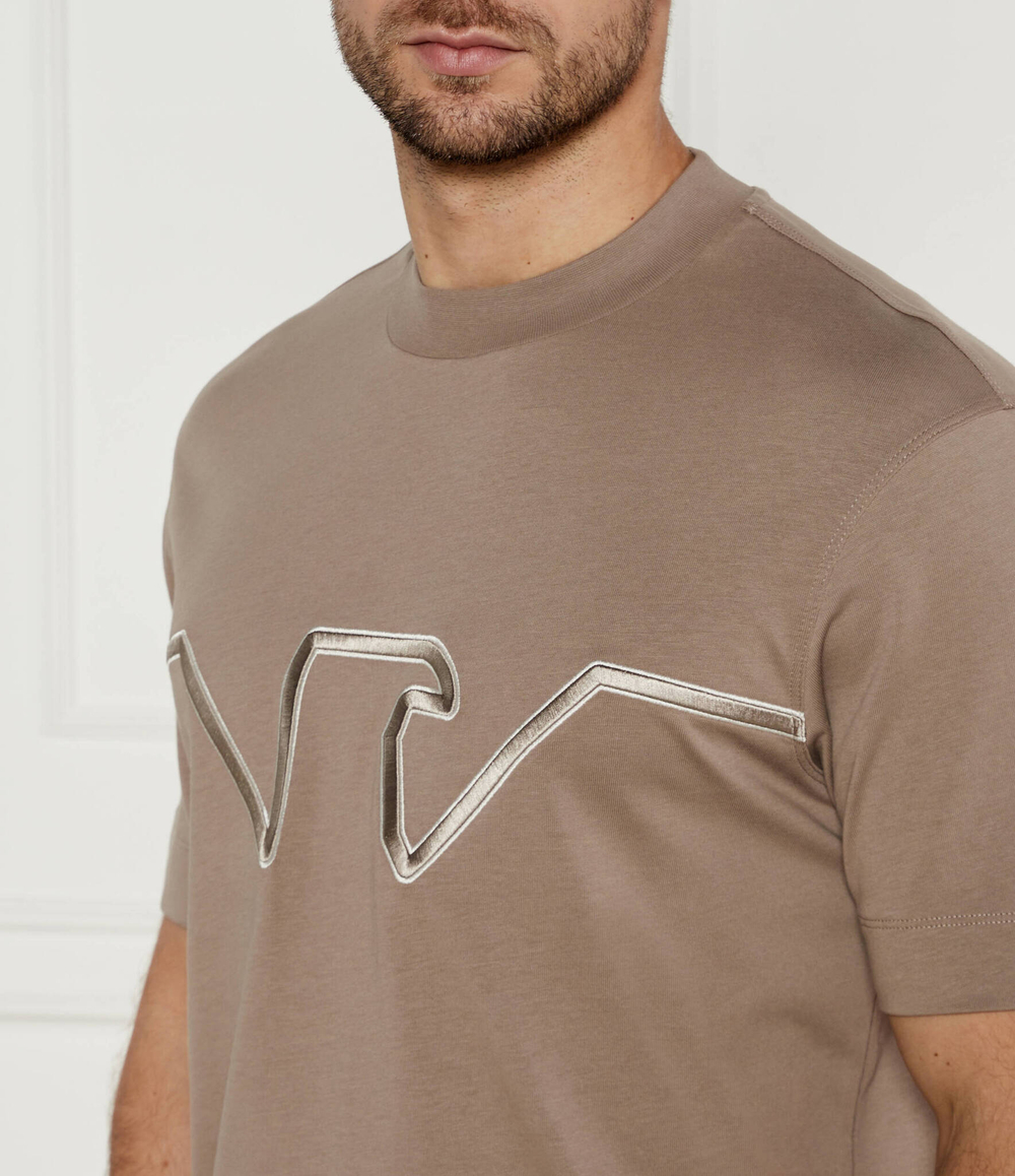 Футболка Emporio Armani - бежевый(6D1TQ9 1JWZZ)