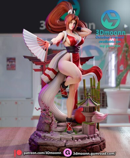 Май Сирануй Mai Shiranui King of Fighters Fatal Fury