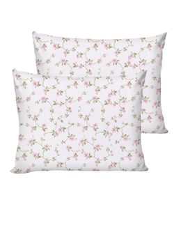 Наволочка комплект 2шт Сказка "Весенние цветы" 50х70 см, перкаль