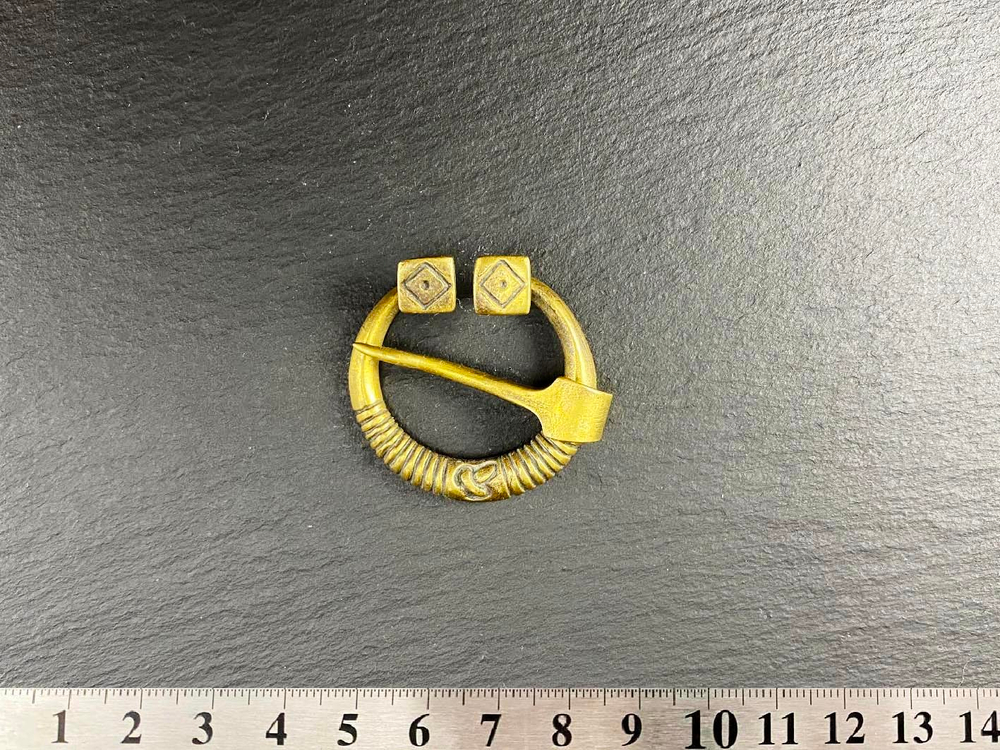 Фибула. Финляндия, 11-12 в.