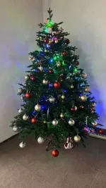 Ель искусственная «Вега» (Литая хвоя) 270 см / 2,7 м