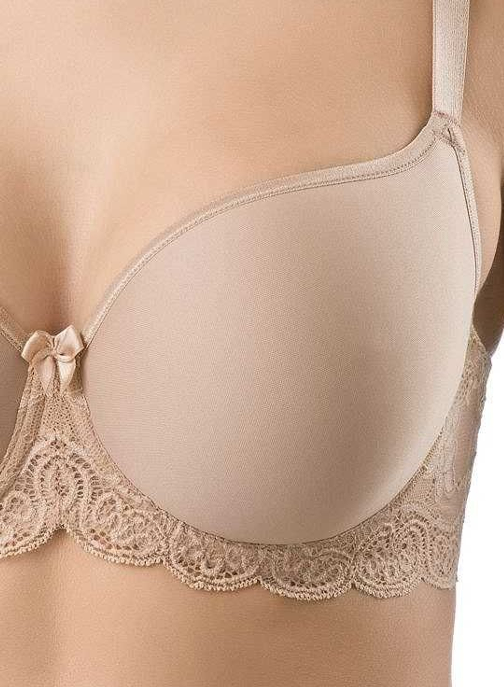 Бюстгальтер с формованными чашками на каркасах Snejanna (Размер: 95D) (Цвет: кофейный)